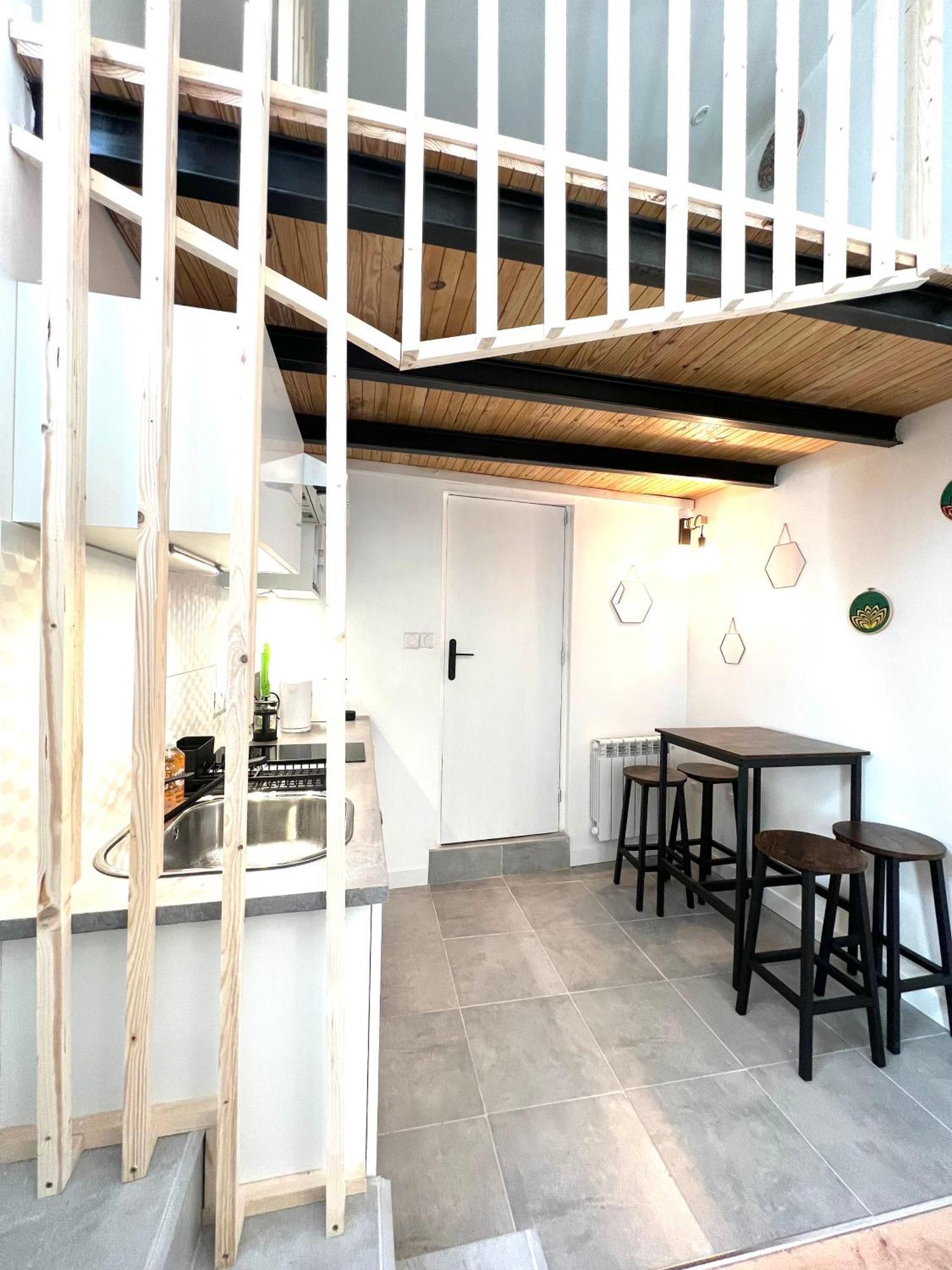 Jolie Mini Maison Lovely Tiny House Vitry-sur-Seine Exterior foto